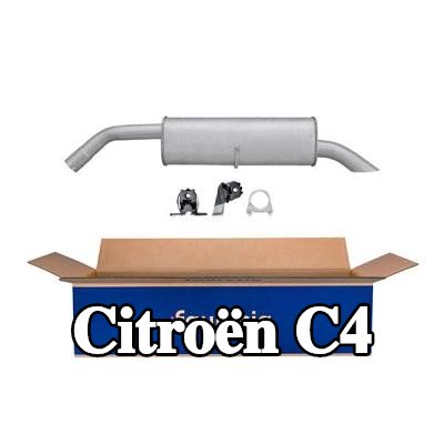 HELLA كاتم الصوت الخلفي الخلفي, مع قطع التركيب — Citroën C4