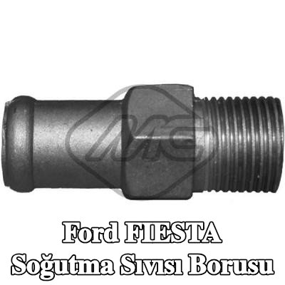 Metalcaucho Soğutma Sıvısı borusu — 1990 Ford Fiesta