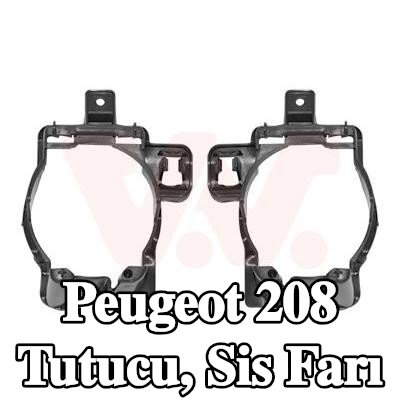VAN WEZEL Tutucu, sis farı — Peugeot 208