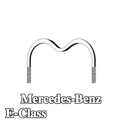 ERNST حامل سلكي، نظام العادم — 2000 Mercedes-Benz E-Class