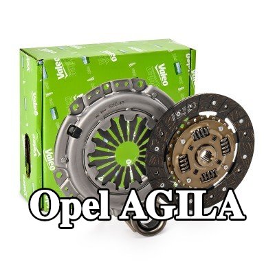 VALEO طقم القابض KIT3P, مع محمل تحرير القابض — Opel Agila
