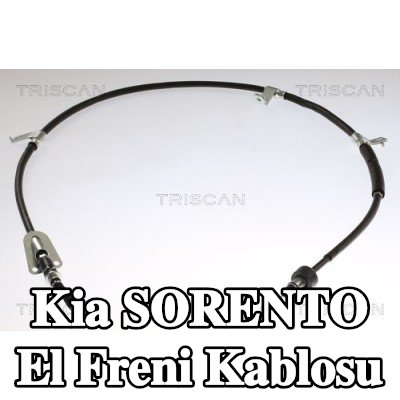 TRISCAN El freni kablosu 1780/1596mm — Kia Sorento