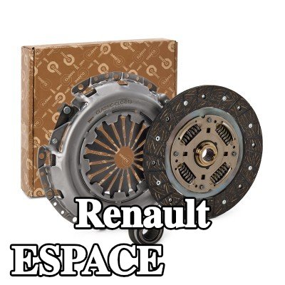 VALEO طقم القابض CLASSIC KIT3P, مع محمل تحرير القابض — 1997 Renault Espace
