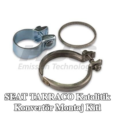 HJS Kelepçeli katalitik konvertör montaj kiti — SEAT Tarraco