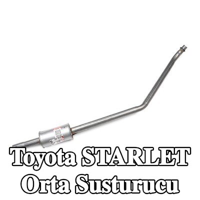BOSAL Orta susturucu — Toyota Starlet