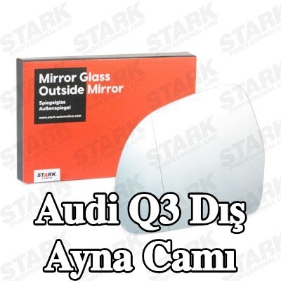 STARK Sol yan ayna camı — 2012 Audi Q3