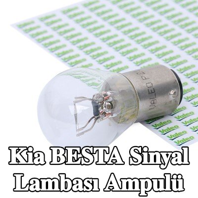 VALEO Sinyal lambası ampulü ESSENTIAL, P21/5W, 12V — 1995 Kia Besta
