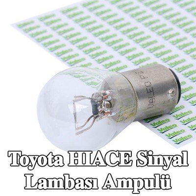 VALEO Sinyal lambası ampulü ESSENTIAL, P21/5W, 12V — Toyota Hiace