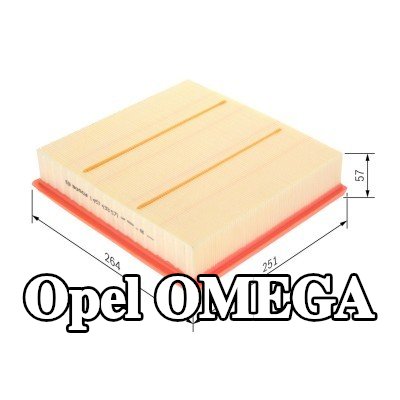 BOSCH مرشح الهواء — Opel Omega