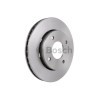 BOSCH Fren diski Dış Çap: 256mm, Havalandırmalı, Yağlanmış — Mitsubishi Colt (1)