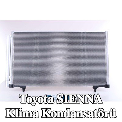 NISSENS Kurutuculu klima kondansatörü, azot dolgulu — Toyota Sienna