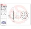 BREMBO Fren diski Prime, Outer Diameter: 214mm, içten havalandırmalı — 1990 Nissan Micra (3)