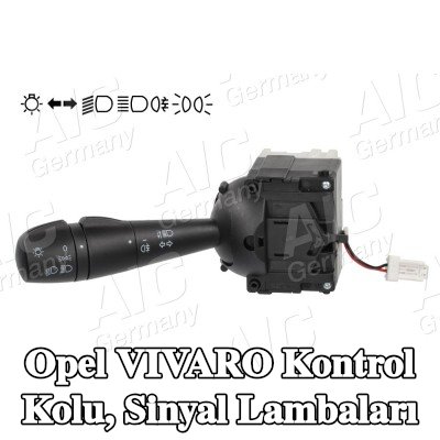 AIC Kontrol Kolu, sinyal lambaları — Opel Vivaro