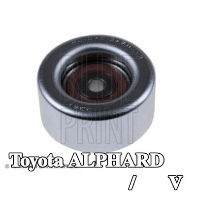 BLUE PRINT بكرة الانحراف/التوجيه, V-ribbed belt Outer Diameter: 70, 0mm — Toyota Alphard