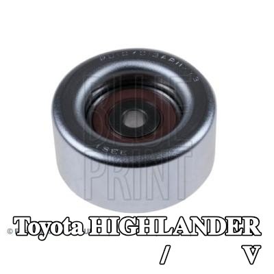 BLUE PRINT بكرة الانحراف/التوجيه, V-ribbed belt Outer Diameter: 70, 0mm — Toyota Highlander