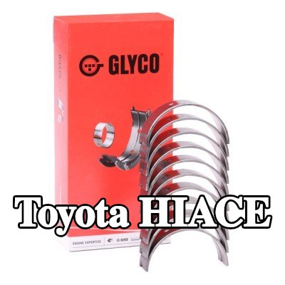 GLYCO محمل العمود المرفقي من سبائك الألومنيوم على قاعدة فولاذية — Toyota Hiace