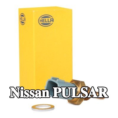 HELLA مستشعر, مستشعر درجة حرارة سائل التبريد مع حشية/مانع تسرب — Nissan Pulsar