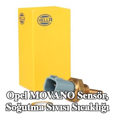 HELLA Sensör, conta/sızdırmazlık elemanlı soğutma suyu sıcaklığı — Opel Movano