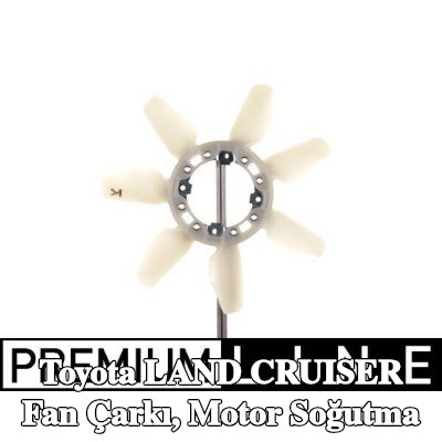 MAHLE Fan çarkı, motor soğutma — Toyota Land Cruiser