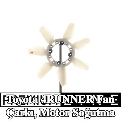 MAHLE Fan çarkı, motor soğutma — Toyota 4runner