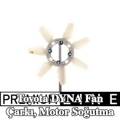 MAHLE Fan çarkı, motor soğutma — Toyota Dyna