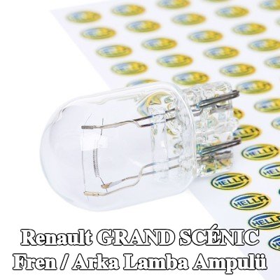 HELLA Fren / arka lamba ampulü — Renault Grand Scénic