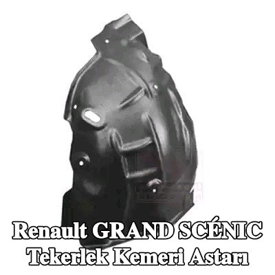 VAN WEZEL Tekerlek kemeri kaplaması Sol Ön — 2012 Renault Grand Scénic