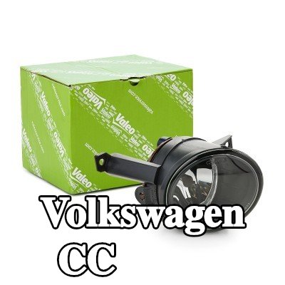 VALEO مصباح ضباب يمين, مع لمبة — Volkswagen Cc