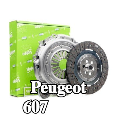 VALEO مجموعة القابض KIT3P مع قابض عالي الكفاءة, لا حاجة لأدوات خاصة للتركيب, مع محمل تحرير القابض — Peugeot 607