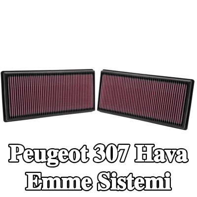 K&N Filters Hava Emme Sistemi — 2000 Peugeot 307
