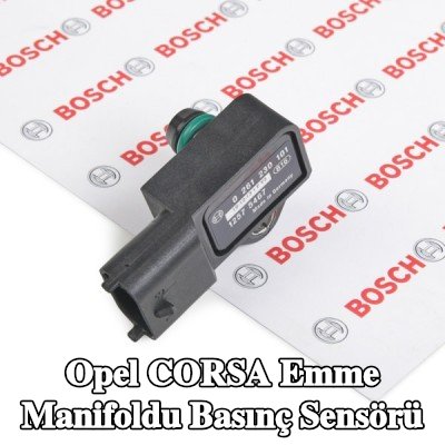 BOSCH Emme manifoldu basınç sensörü — 2011 Opel Corsa