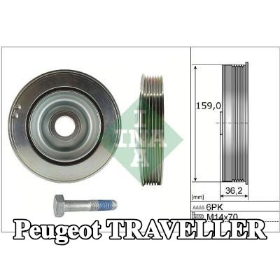 INA مجموعة بكرات الحزام، العمود المرفقي — Peugeot Traveller