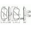 BOSCH Fren balatası seti 16mm, gıcırtı önleyici plaka ile, yaylı — 2002 Hyundai Atos (4)