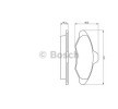 BOSCH Fren balatası seti 17, 5mm — Ford Escort (4)