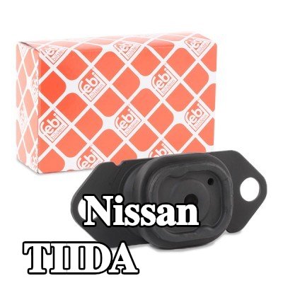 FEBI BILSTEIN حامل المحرك الأيسر, المطاط الصناعي — 2012 Nissan Tiida
