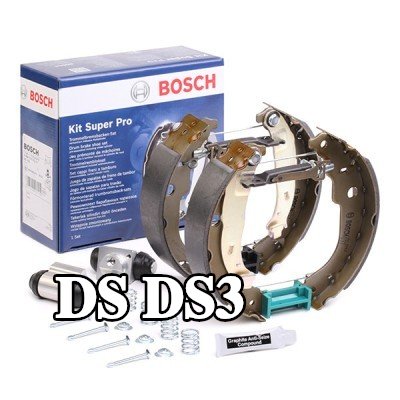 BOSCH مجموعة فرامل أسطوانية مع الملحقات, مع أسطوانة فرامل العجلة — 2016 DS Ds3