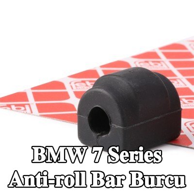 FEBI BILSTEIN Anti roll bar burcu Arka Aks, iç, 15mm, Kauçuk — 1990 BMW 7 Series