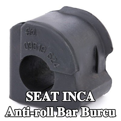 FEBI BILSTEIN Ön aks stabilizatör çubuğu burcu, 17mm, Kauçuk — SEAT Inca