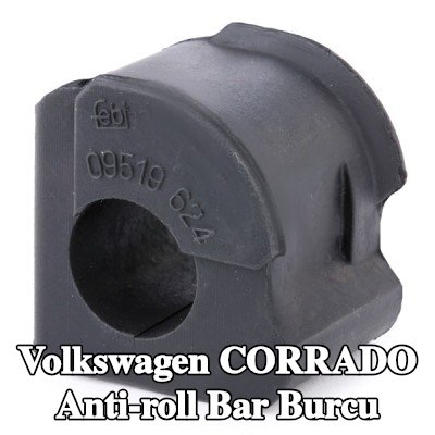 FEBI BILSTEIN Ön aks stabilizatör çubuğu burcu, 17mm, Kauçuk — Volkswagen Corrado