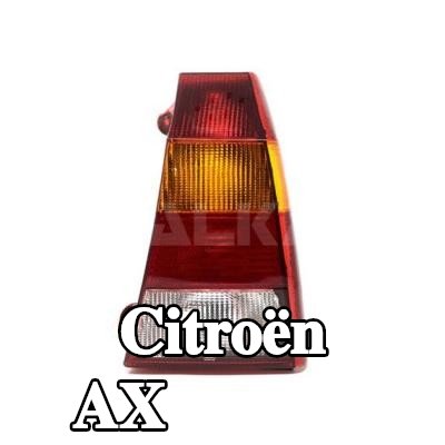 ALKAR المصباح الخلفي الأيمن, بدون حامل لمبة — Citroën Ax