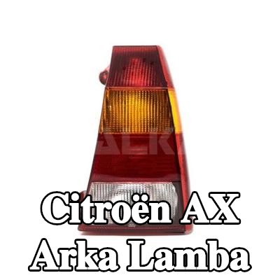 ALKAR Arka lamba Sağ, ampul yuvası olmadan — Citroën Ax