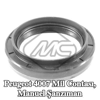 Metalcaucho Mil contası, manuel şanzıman — Peugeot 4007