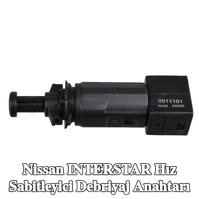 METZGER Hız sabitleyici debriyaj anahtarı — Nissan Interstar