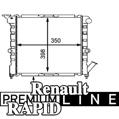 MAHLE مبرد المحرك — Renault Rapid