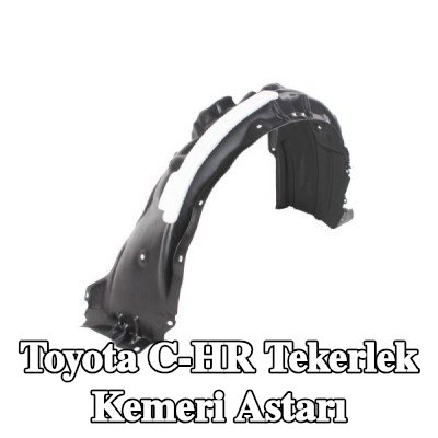 BLIC Tekerlek kemeri kaplaması Sol Ön, Sağ ön, Plastik — Toyota C-hr