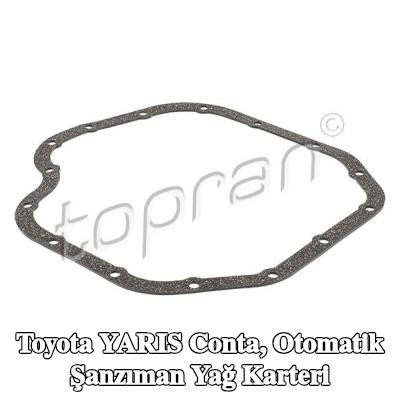 TOPRAN Conta, otomatik şanzıman yağ karteri — 2016 Toyota Yaris