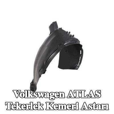 BLIC Tekerlek kemeri kaplaması Sol Ön, Sağ ön, Plastik — Volkswagen Atlas