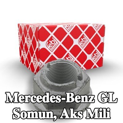 FEBI BILSTEIN Somun, aks ucu Ön Aks, Arka Aks — Mercedes-Benz Gl