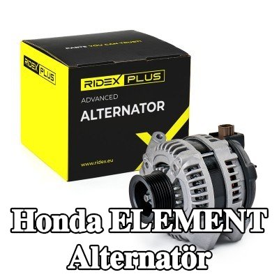 RIDEX PLUS Alternatör 100A — Honda Element