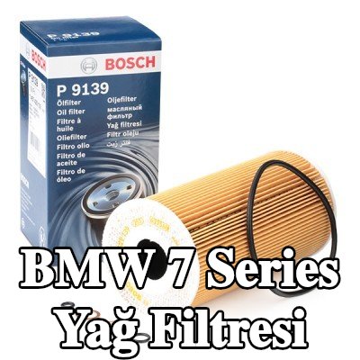 BOSCH Contalı/sızdırmazlık elemanlı yağ filtresi — 2000 BMW 7 Series